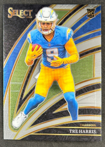 Tre Harris 2025 Select Club Level Chargers