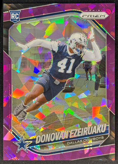 Donovan Ezeiruaku 2025 Prizm Purple Ice /225 Cowboys Default Title