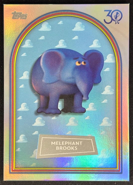 Melephant Brooks 2025 Topps Pixar Crystal 30 Years of Toy Story Non-Sports Trading Cards