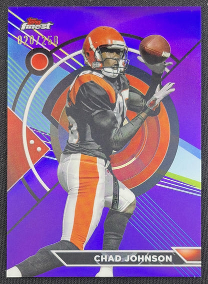 Chad Johnson 2023 Topps Composite Finest Purple Refractor /250 Bengals