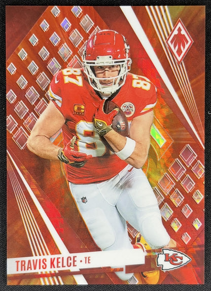 Travis Kelce 2023 Panini Phoenix Fire Burst /340 Chiefs
