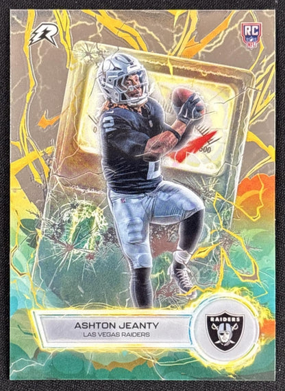 Ashton Jeanty 2025 Topps Resurgence Voltaic Raiders