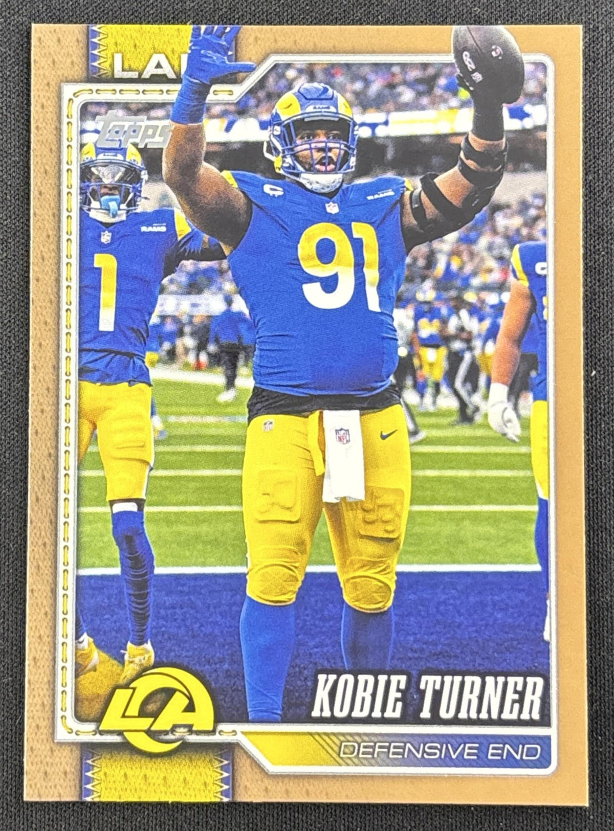 Kobie Turner 2026 Topps Gold /2026 Rams