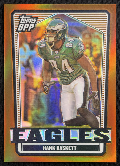 Hank Baskett 2007 Topps Draft Picks & Prospects Chrome Bronze Refractor /250 Eagles