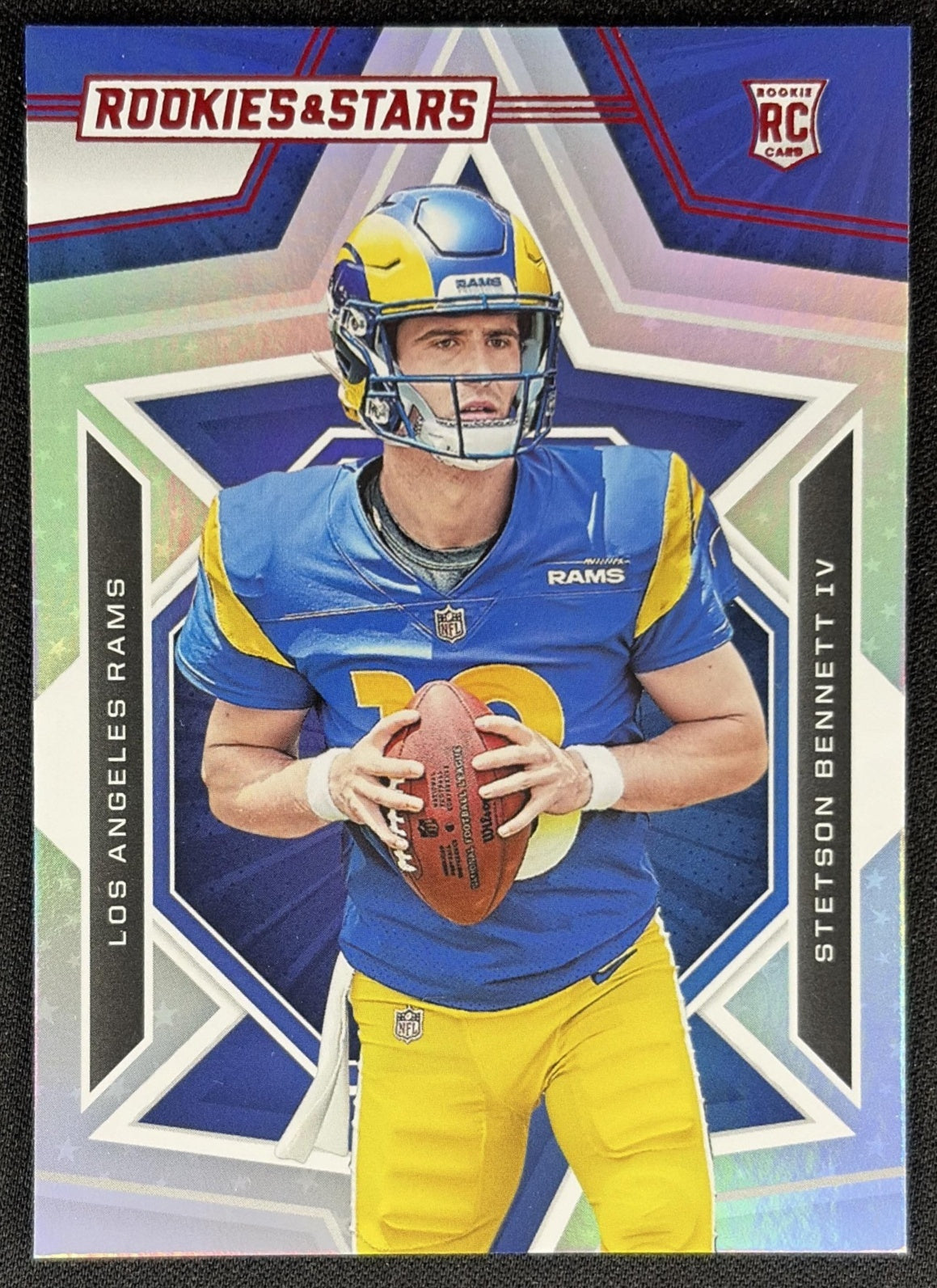 Stetson Bennett IV 2023 Panini Rookies & Stars Longevity Rams