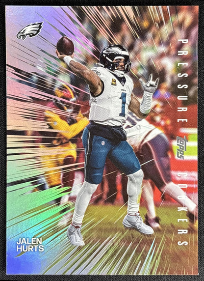 Jalen Hurts 2026 Topps Pressure Cookers Eagles