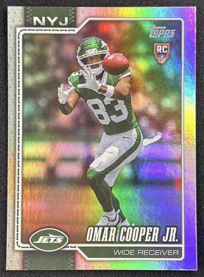 Omar Cooper Jr. 2026 Topps Rainbow Foil Jets