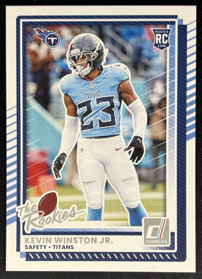 Kevin Winston Jr 2025 Panini Donruss Rookies & Highlights Titans Sports Trading Cards