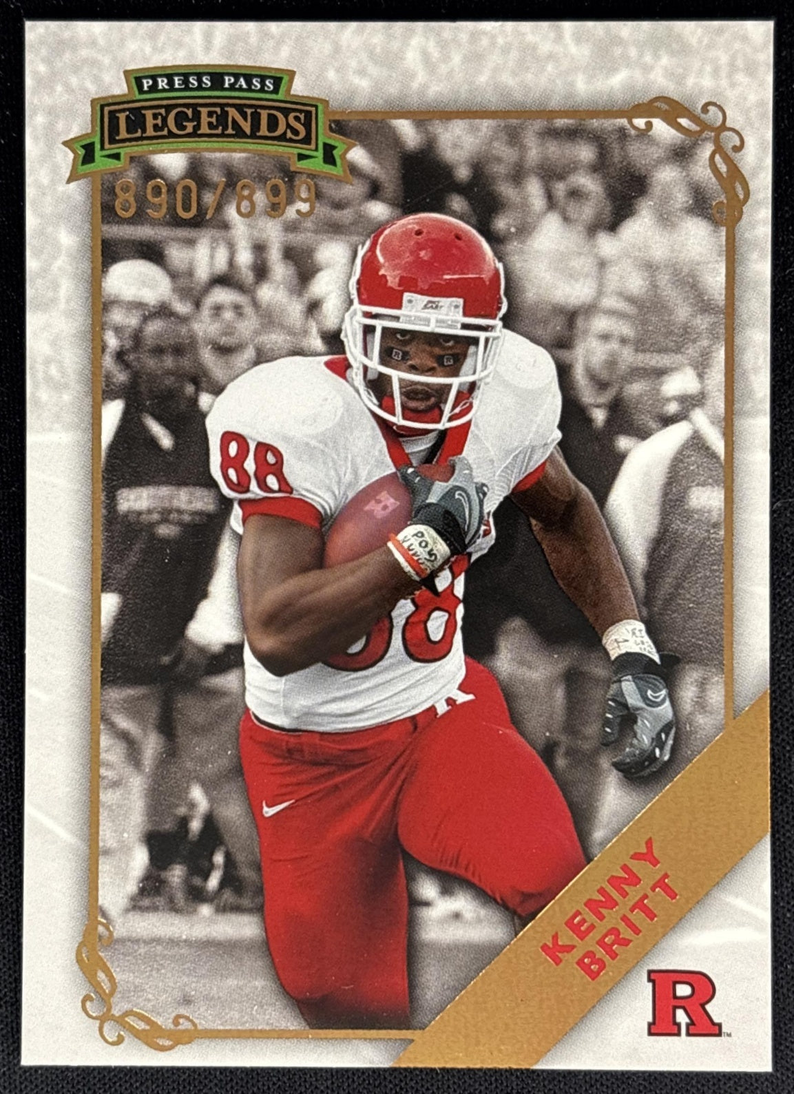 Kenny Britt 2009 Press Pass Legends Bronze /899 front