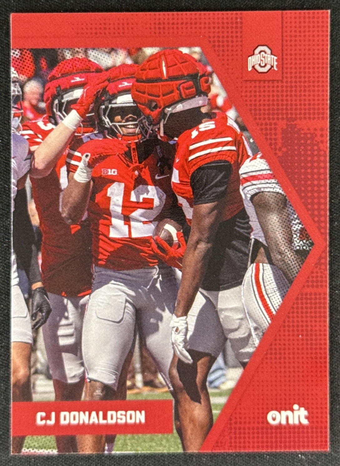 CJ Donaldson Jr. 2025 ONIT Athlete Ohio State Buckeyes Sports Trading Card
