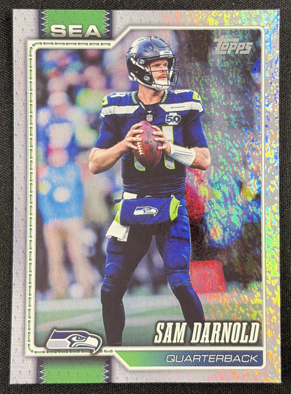 Sam Darnold 2026 Topps Foil Seahawks