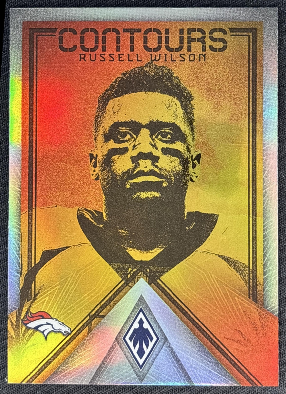 Russell Wilson 2022 Panini Phoenix Contours Broncos