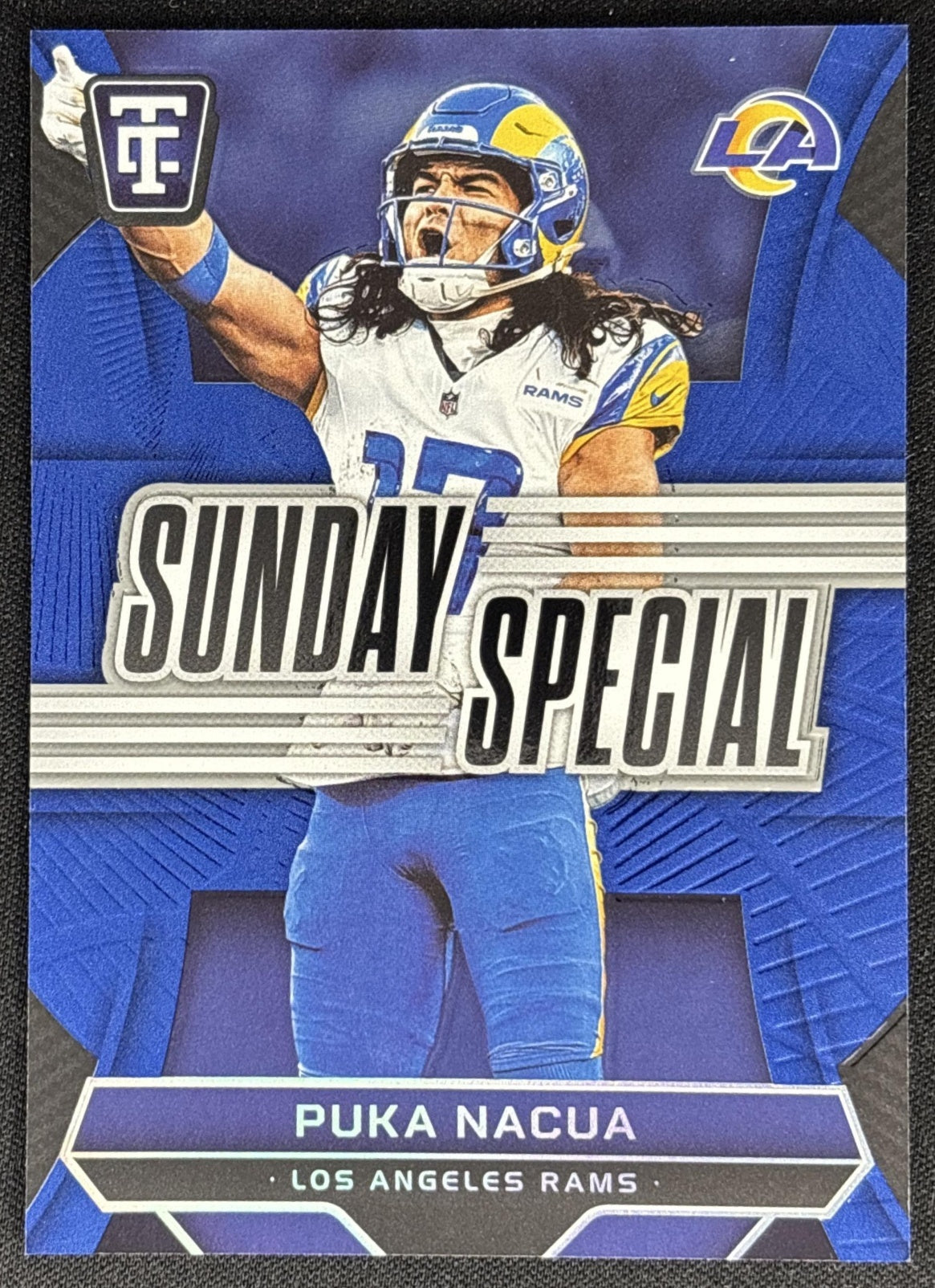 Puka Nacua 2024 Panini Totally Certified Sunday Special Blue /199 Rams
