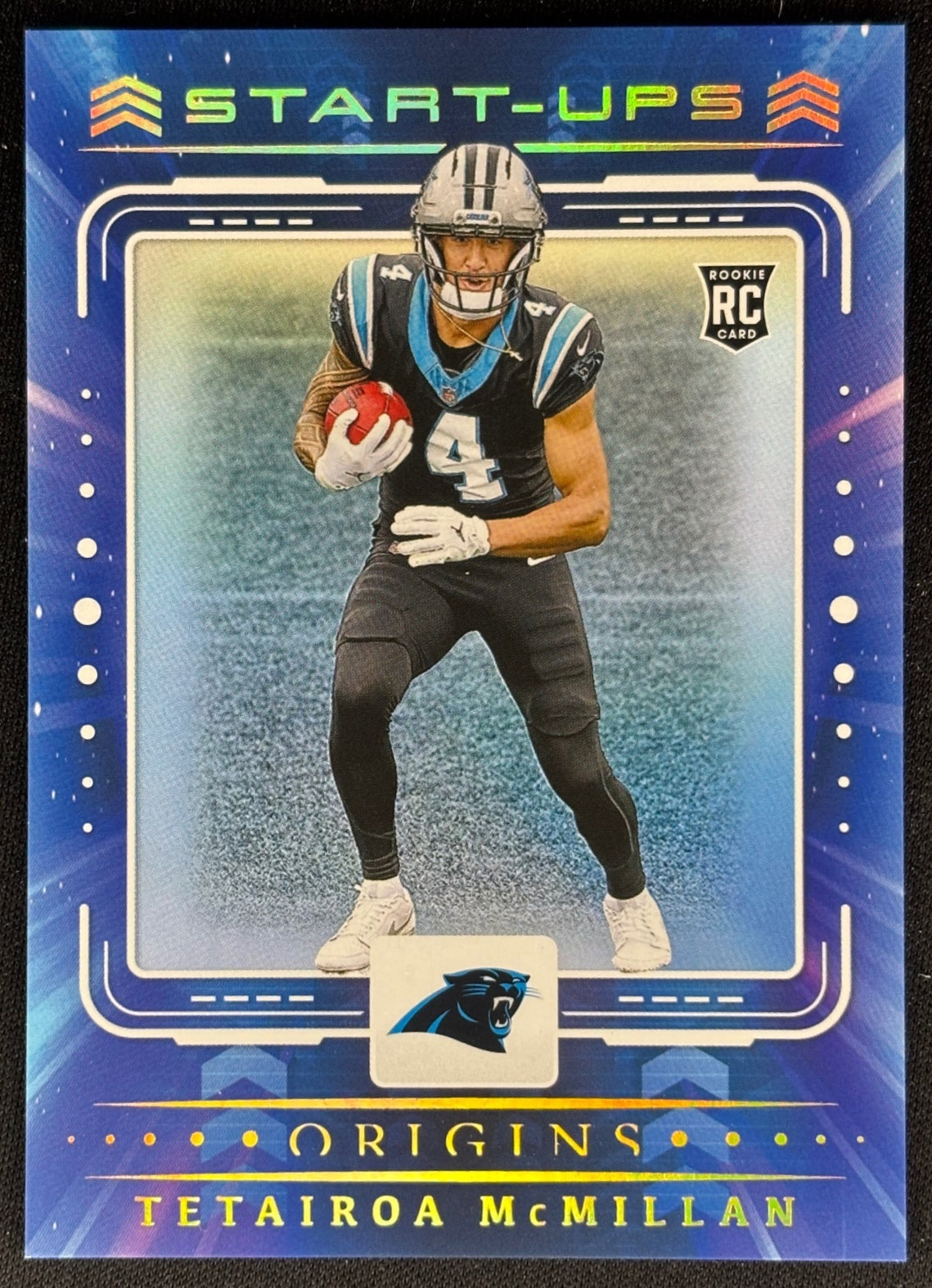 Tetairoa McMillan 2025 Origins Start-Ups Panthers Default Title Sports Trading Cards