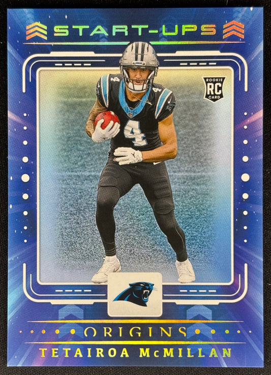 Tetairoa McMillan 2025 Origins Start-Ups Panthers