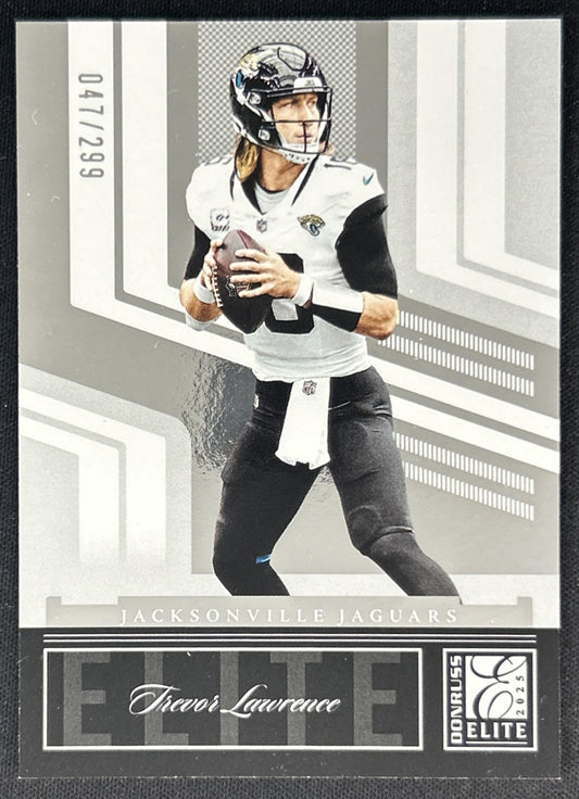 Trevor Lawrence 2025 Panini Donruss Elite 2007/299 Front