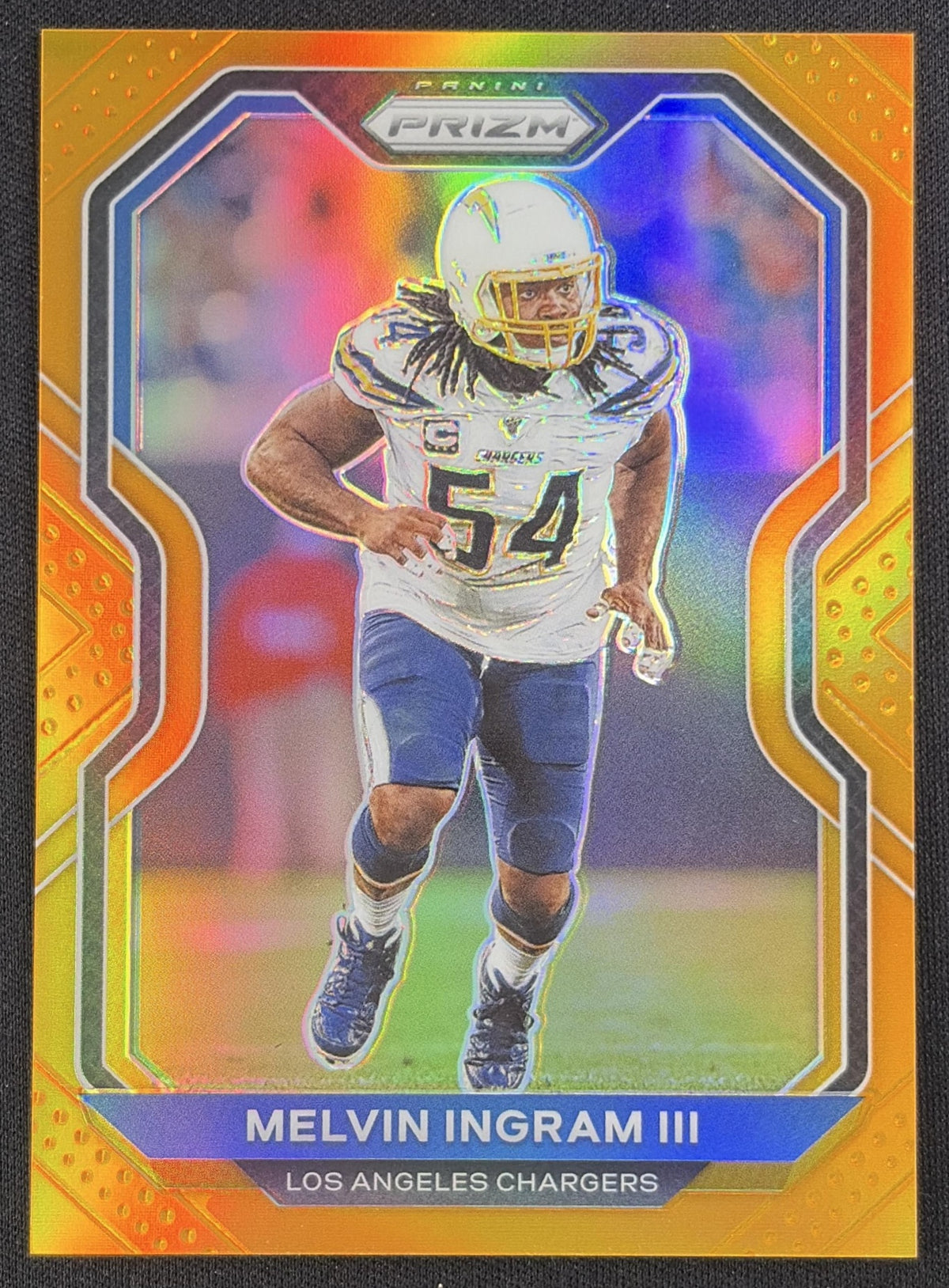 Melvin Ingram III 2020 Panini Prizm Orange /249 Chargers