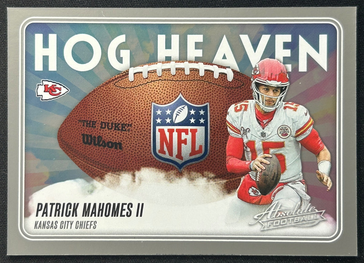 Patrick Mahomes II 2025 Absolute Hog Heaven Chiefs Sports Trading Card