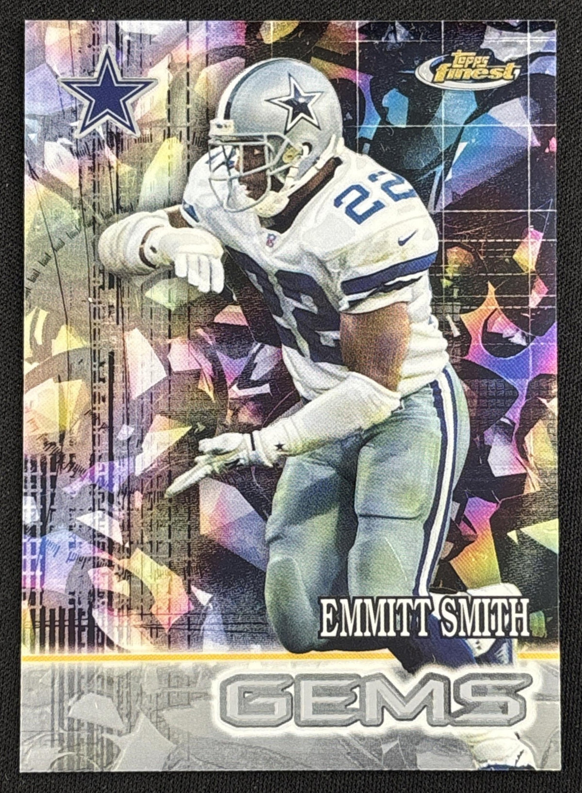 Emmitt Smith 2000 Topps Finest Cowboys - Front