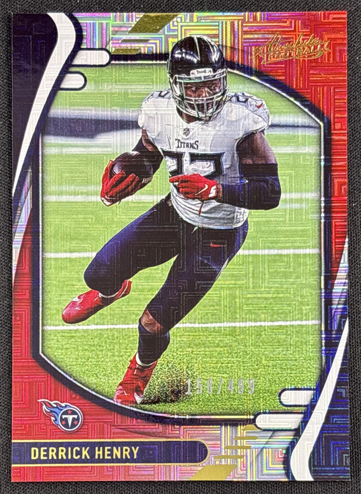 Derrick Henry 2021 Panini Absolute Red Squares /499 Titans