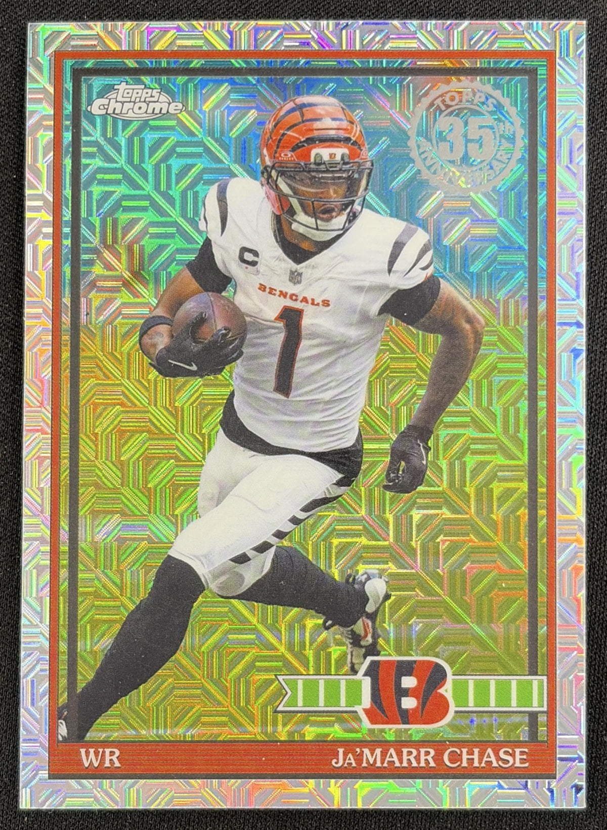 Ja'Marr Chase 2026 Topps 1991 Chrome Mojo Refractor Bengals