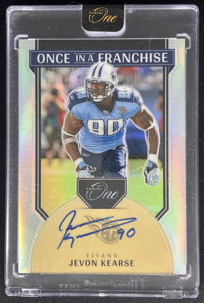 Jevon Kearse 2024 Panini One Once in a Franchise Auto /99 Titans