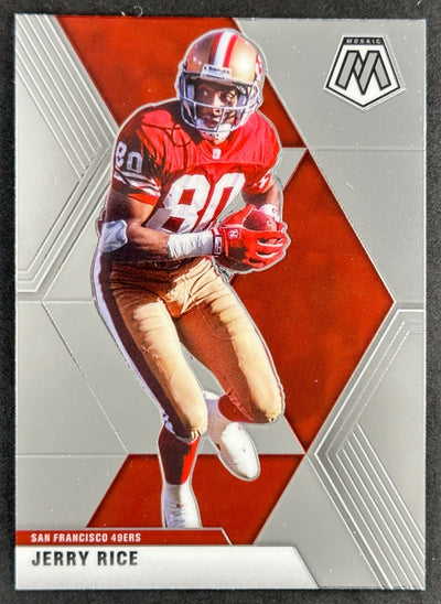 Jerry Rice 2020 Panini Mosaic 49ers Default Title Sports Trading Cards