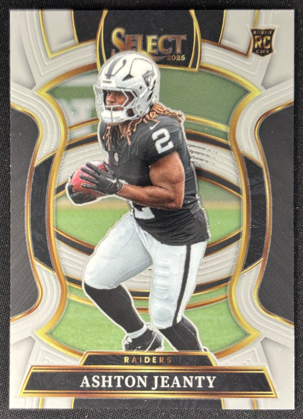 Ashton Jeanty 2025 Select Concourse Raiders Sports Trading Card