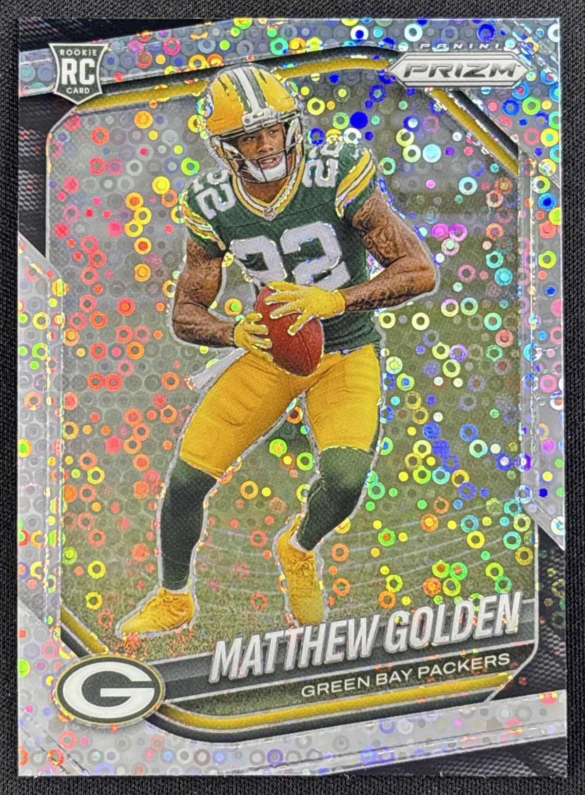 Matthew Golden 2025 Panini Prizm Rookie No Huddle Packers