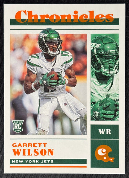 Garrett Wilson 2022 Chronicles Orange Jets