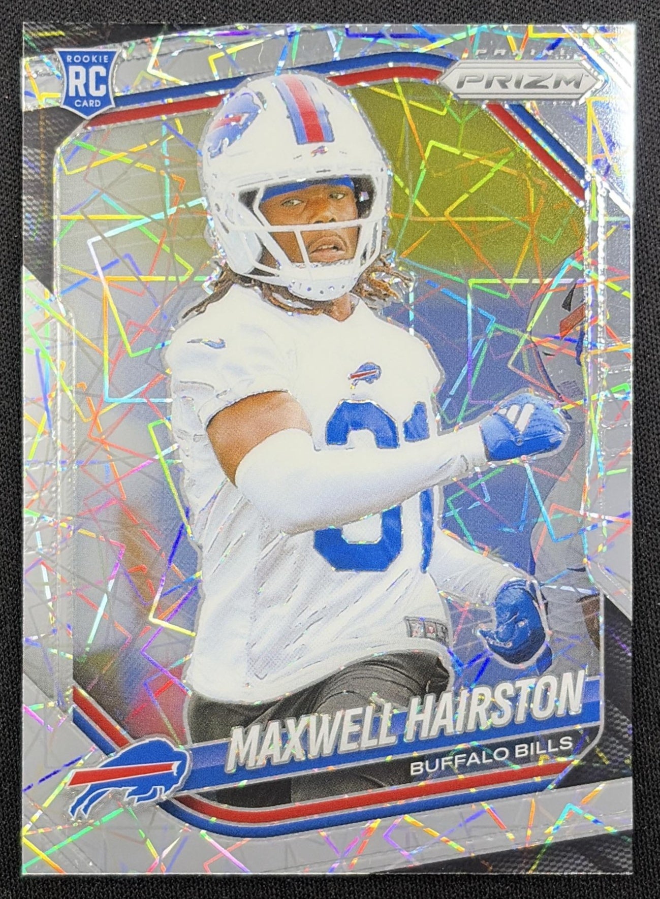 Maxwell Hairston 2025 Panini Prizm Lazer Bills