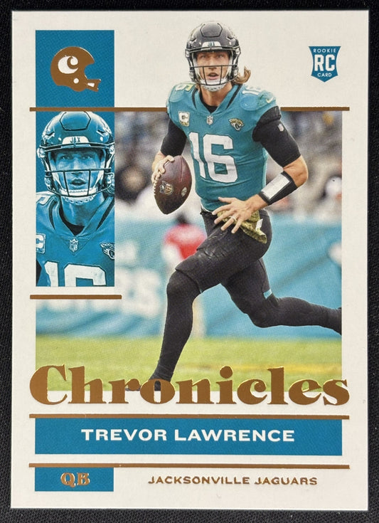 Trevor Lawrence 2021 Panini Chronicles Bronze Jaguars Sports Trading Cards