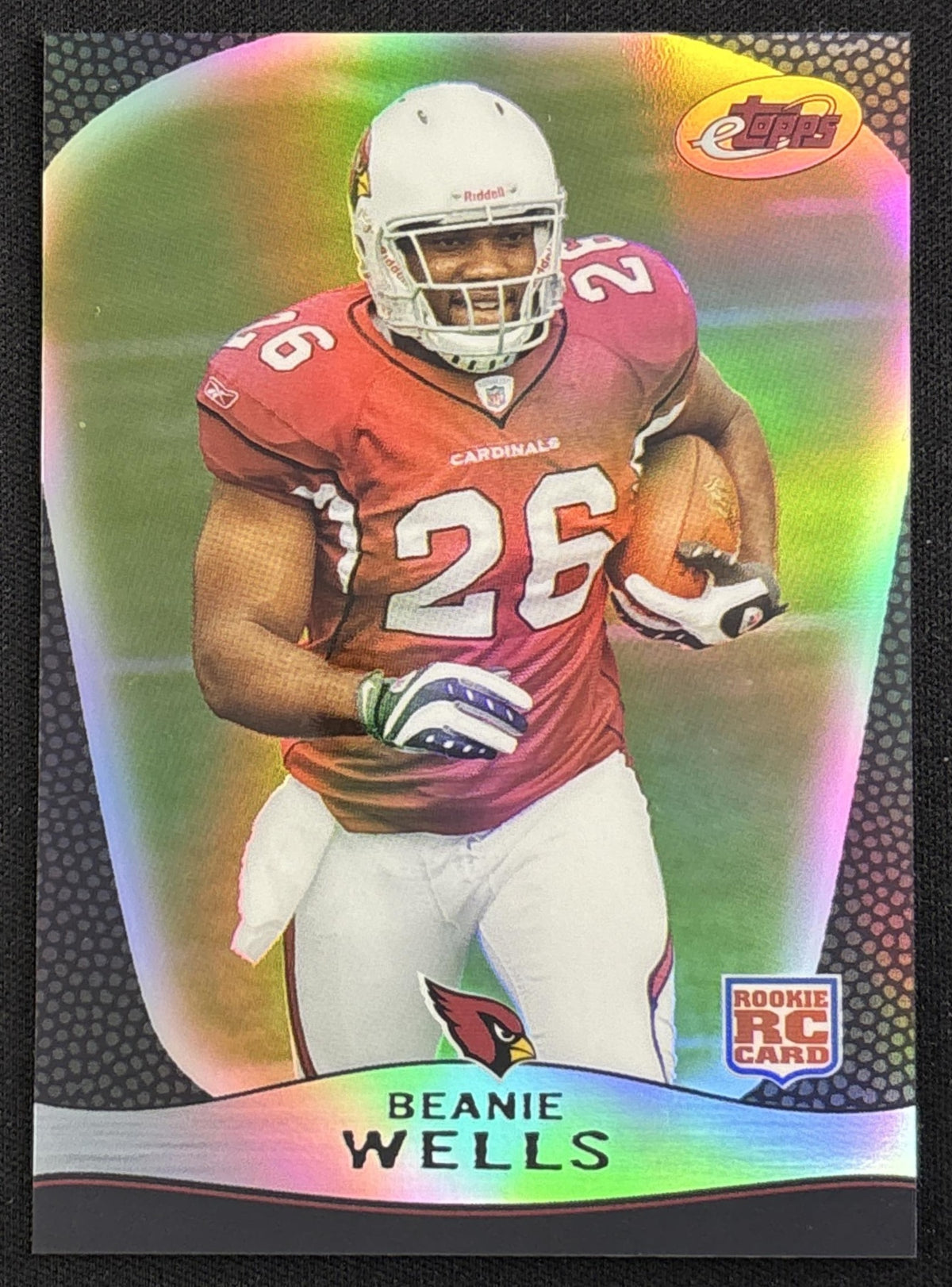 Beanie Wells 2009 Topps eTopps /749 Cardinals - Front