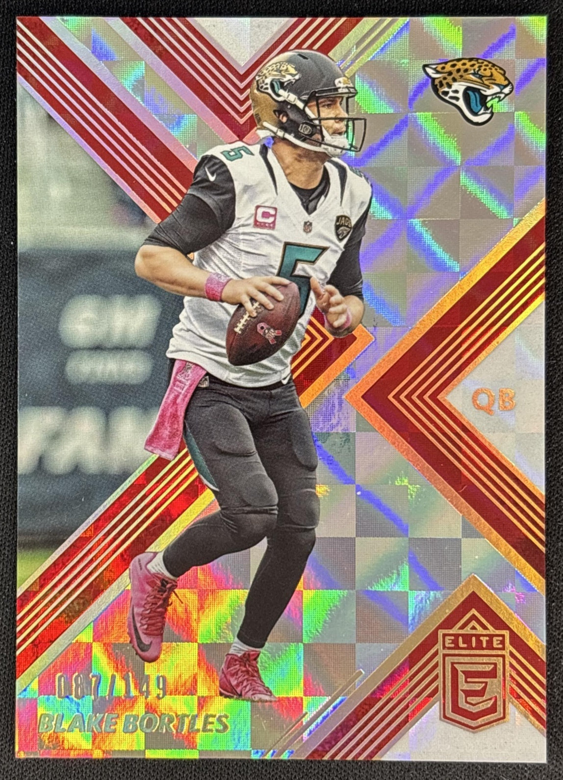 Blake Bortles 2017 Panini Donruss Elite Red /149 Jaguars