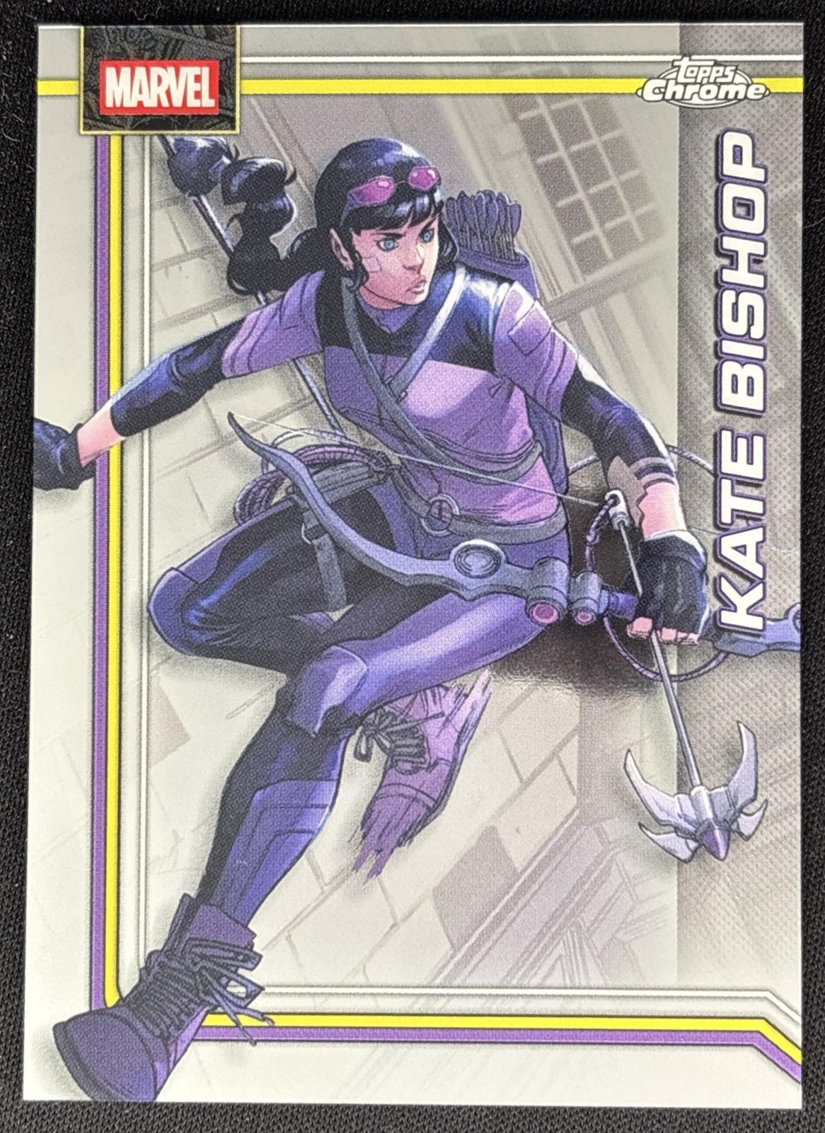 Kate Bishop 2026 Topps Chrome Marvel Comics