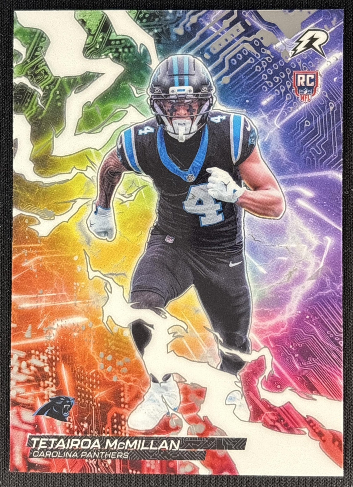 Tetairoa McMillan 2025 Topps Resurgence Circuit Breakers Panthers Carolina Panthers Sports Trading Cards
