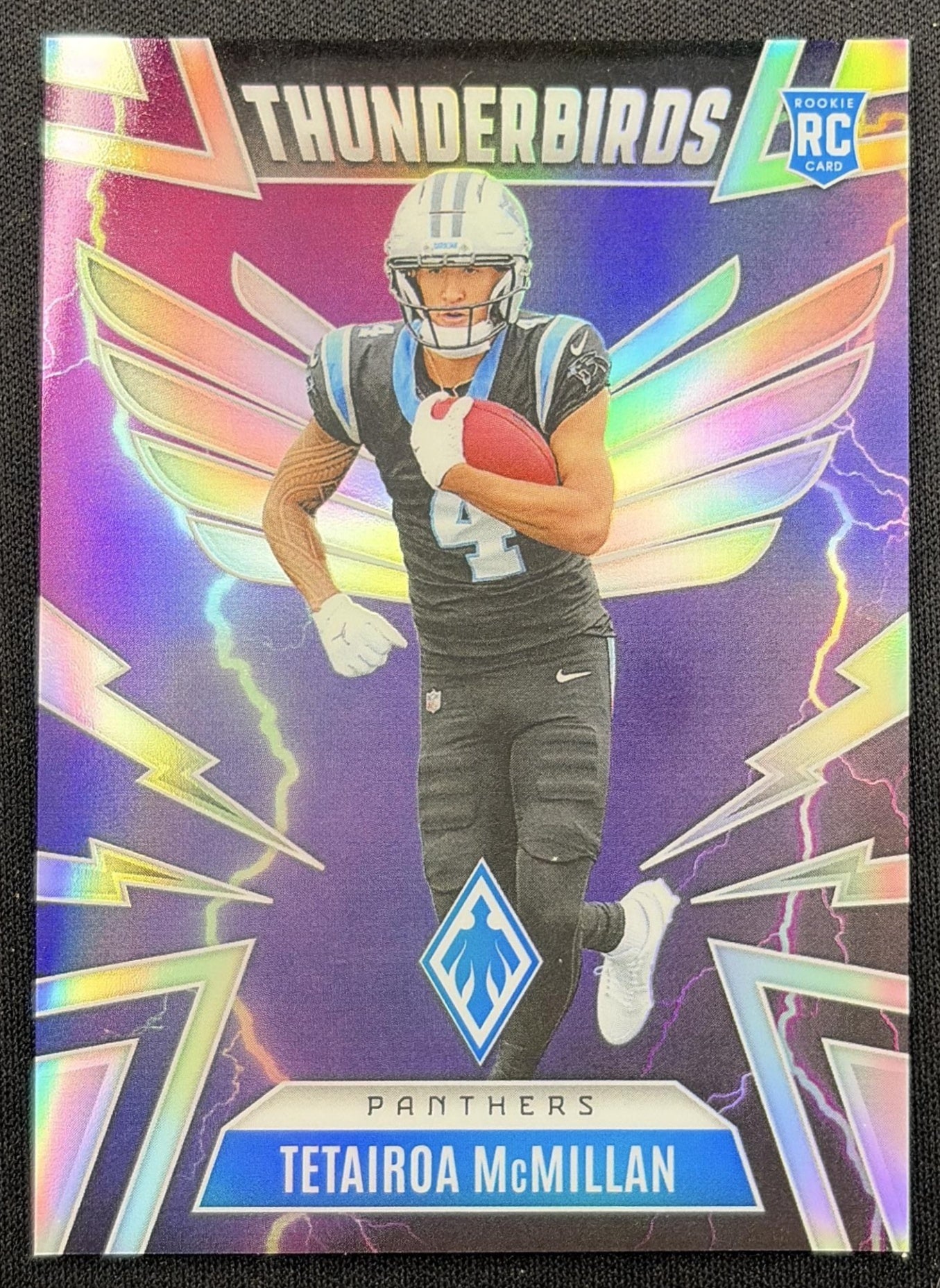 Tetairoa McMillan 2025 Panini Phoenix Thunderbirds Panthers