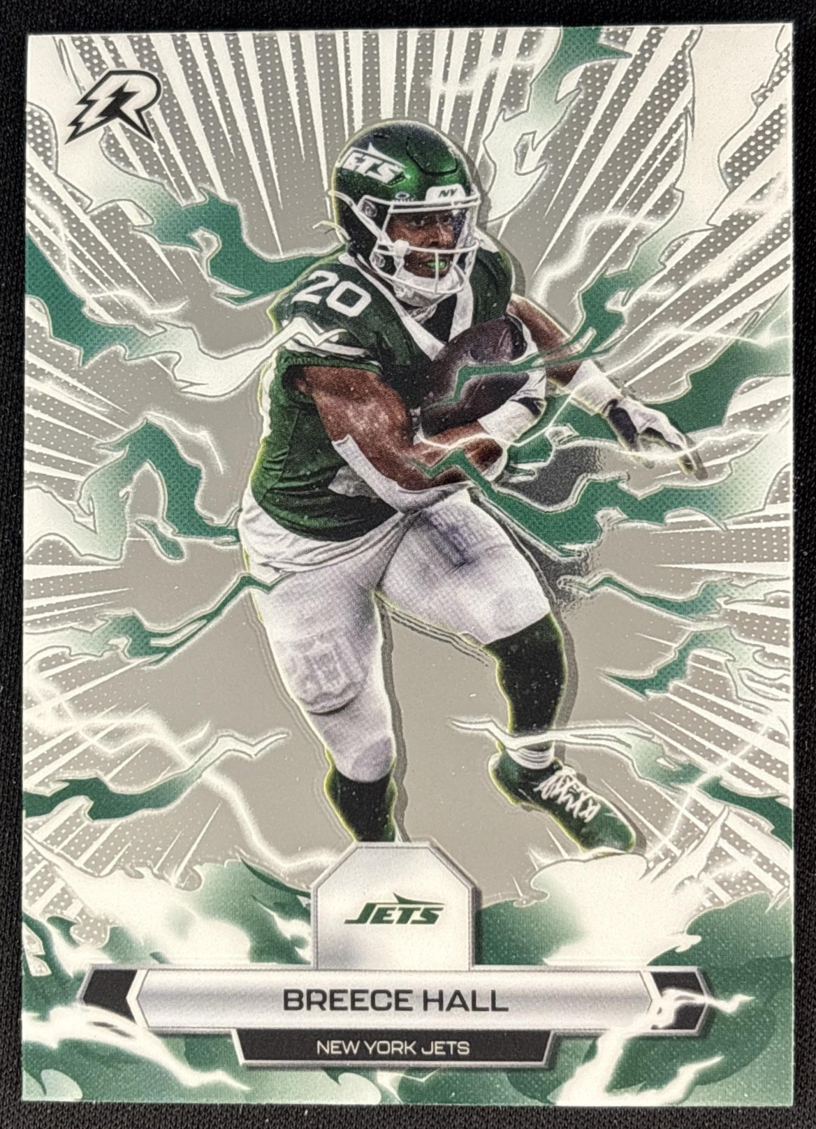 Breece Hall 2025 Topps Resurgence Jets New York Jets front