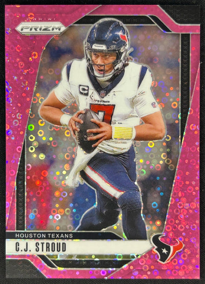C.J. Stroud 2024 Prizm Navy Camo /25 Texans - front