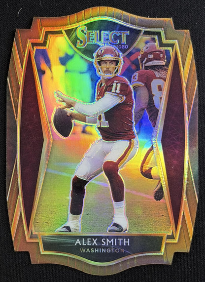 Alex Smith 2020 Panini Select Copper Prizm Die Cut /355 Sports Trading Card