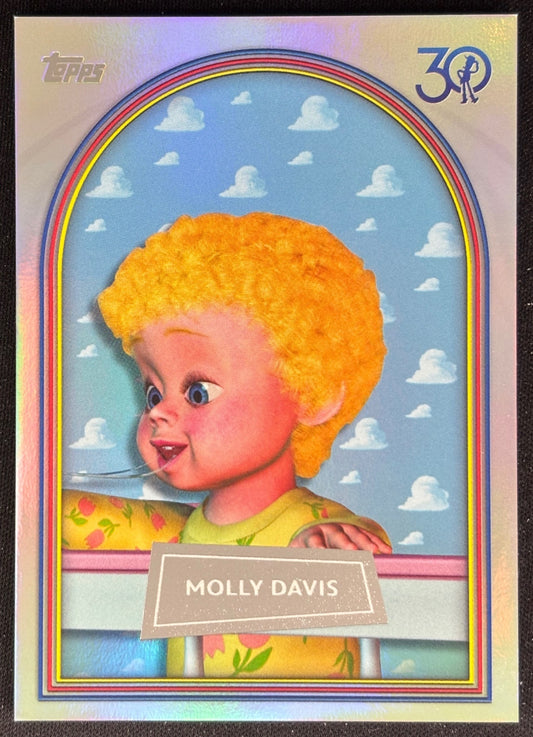 Molly Davis 2025 Topps Pixar Crystal 30 Years of Toy Story Non-Sports Trading Cards