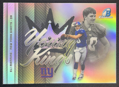 Eli Manning 2026 Bowman Young Kings Chrome Refractor Giants