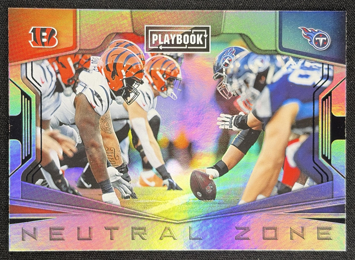 Cincinnati Bengals Tennessee Titans 2022 Panini Playbook Neutral Zone - Front
