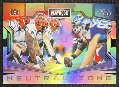 Cincinnati Bengals Tennessee Titans 2022 Panini Playbook Neutral Zone - Front