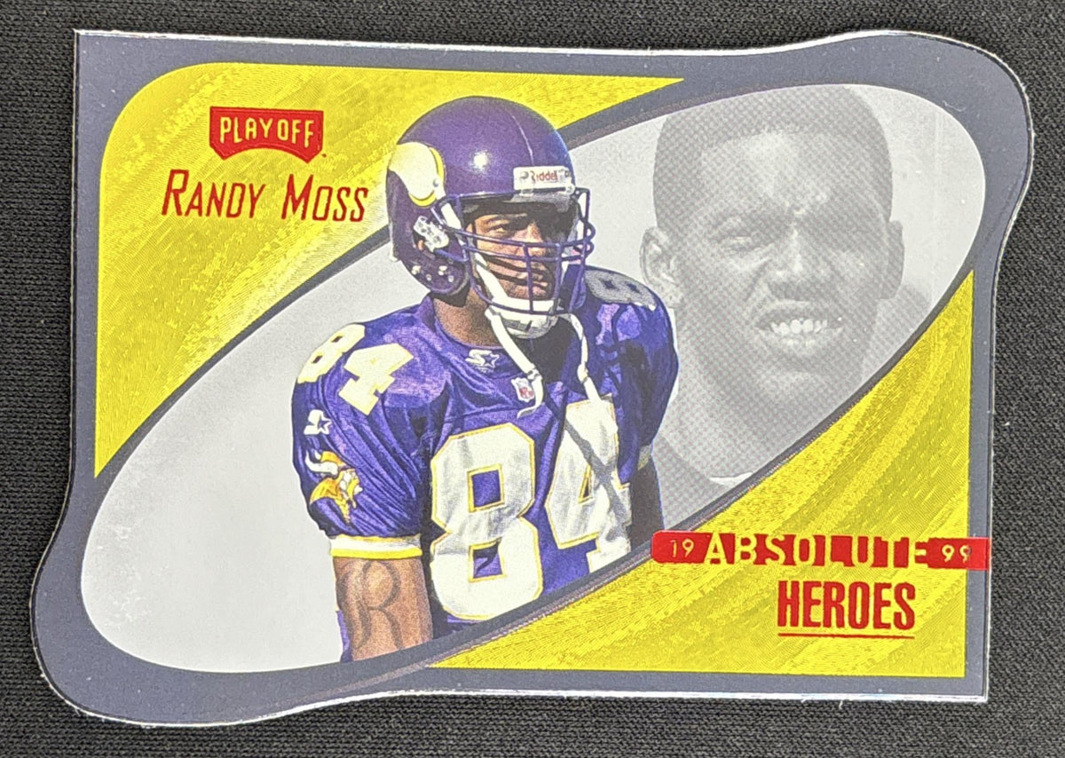 Randy Moss 1999 Playoff Absolute SSD Heroes Vikings Sports Trading Card