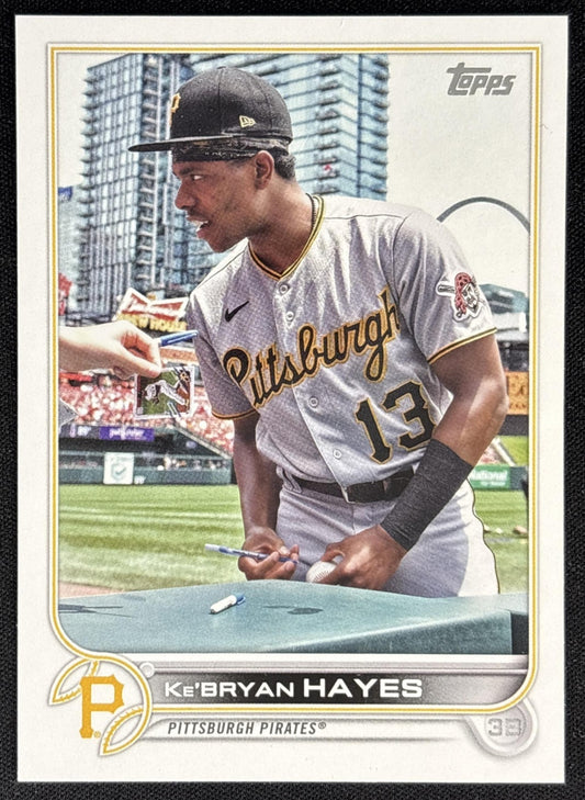 Ke'Bryan Hayes 2022 Topps Pirates Sports Trading Card