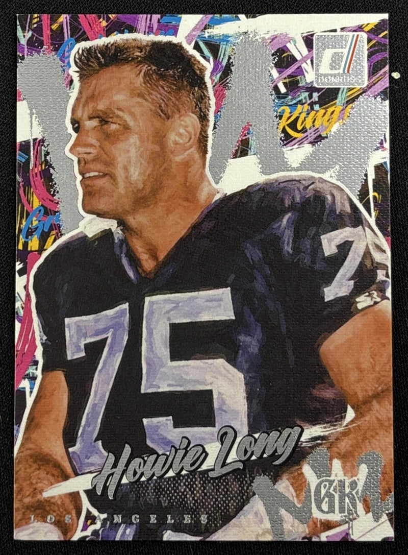 Howie Long 2026 Panini Donruss Gridiron Kings Raiders