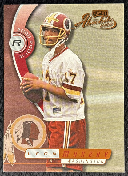 Leon Murray 2000 Playoff Absolute /3000 Sports Trading Cards