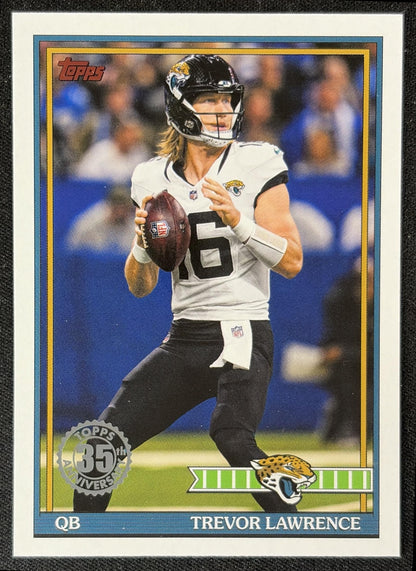 Trevor Lawrence 2026 Topps 1991 Jaguars front
