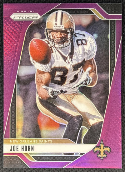 Joe Horn 2024 Panini Prizm Purple /125 Saints Sports Trading Cards
